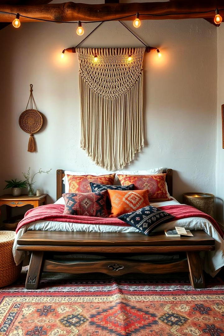 Rustic Bohemian Mix - 30 Rustic Bedroom Ideas