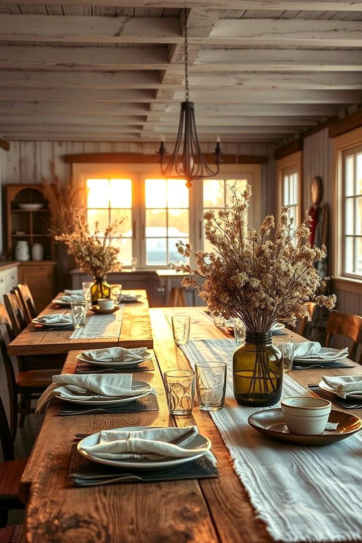 Rustic Bohemian Warmth - 30 Boho Dining Room Ideas