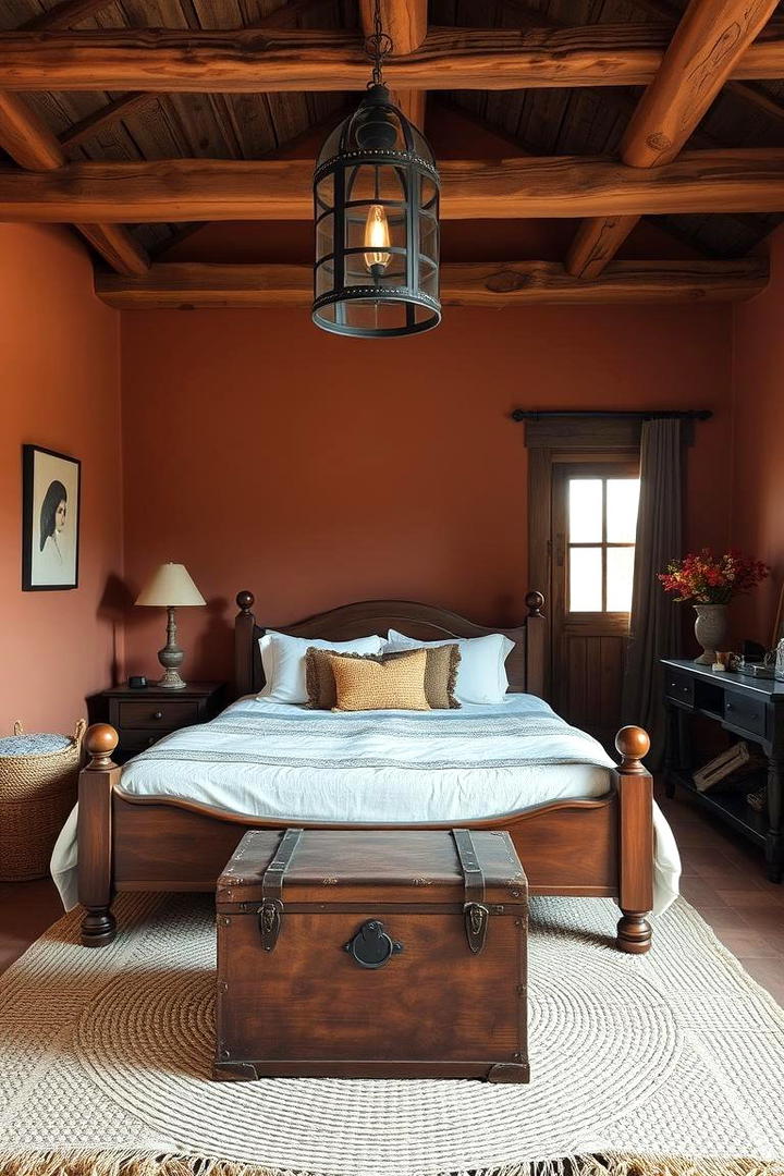 Rustic Charm Sanctuary - 21 Primary Bedroom Ideas