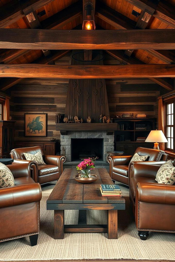 Rustic Charm - 21 Living Room Design Ideas