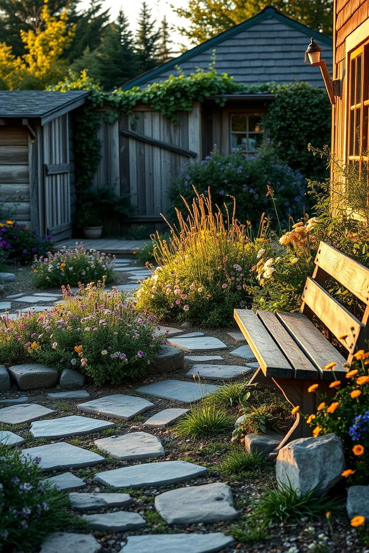 Rustic Cottage Garden - 30 Garden Layout Ideas