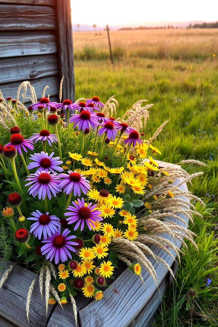 Rustic Country Charm - 30 Perennial Flower Bed Ideas