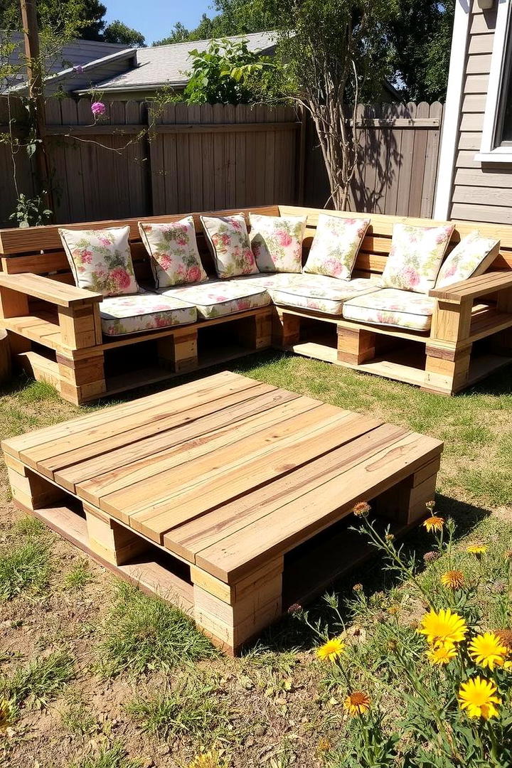 Rustic DIY Pallet Furniture - 21 Backyard Decor Ideas