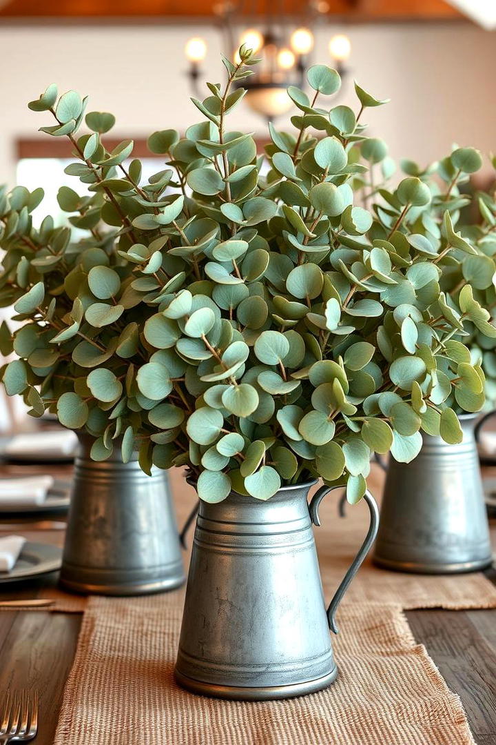 Rustic Eucalyptus Charm - 30 Eucalyptus Wedding Centerpieces