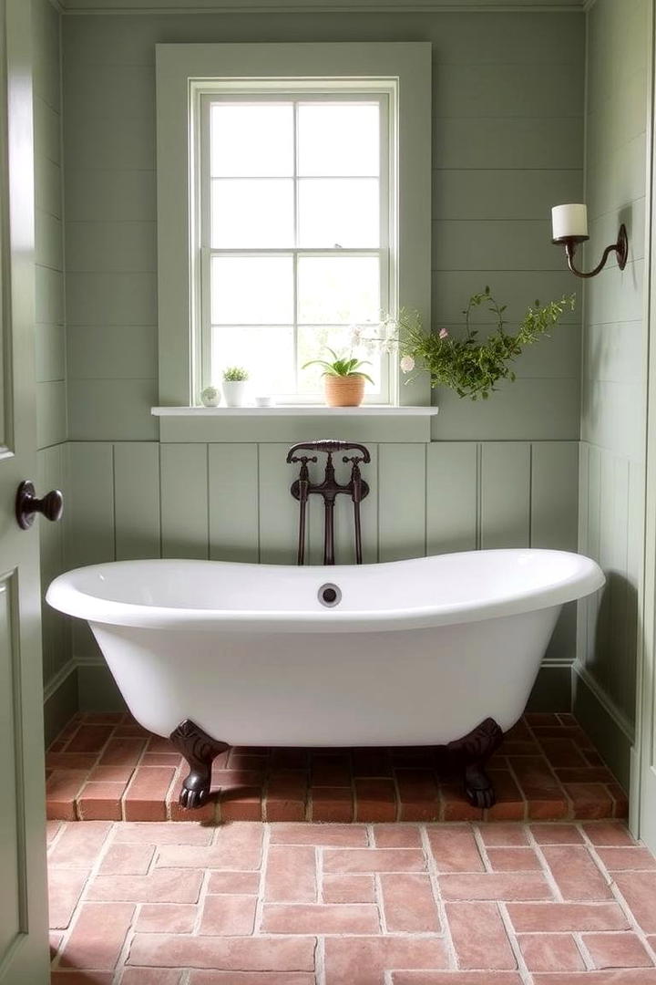 Rustic Farmhouse Bathtub - 30 Bathtub Ideas