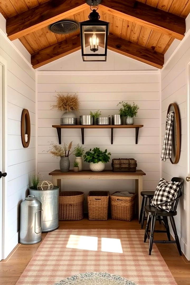 Rustic Farmhouse Facial Room - 30 Facial Room Ideas