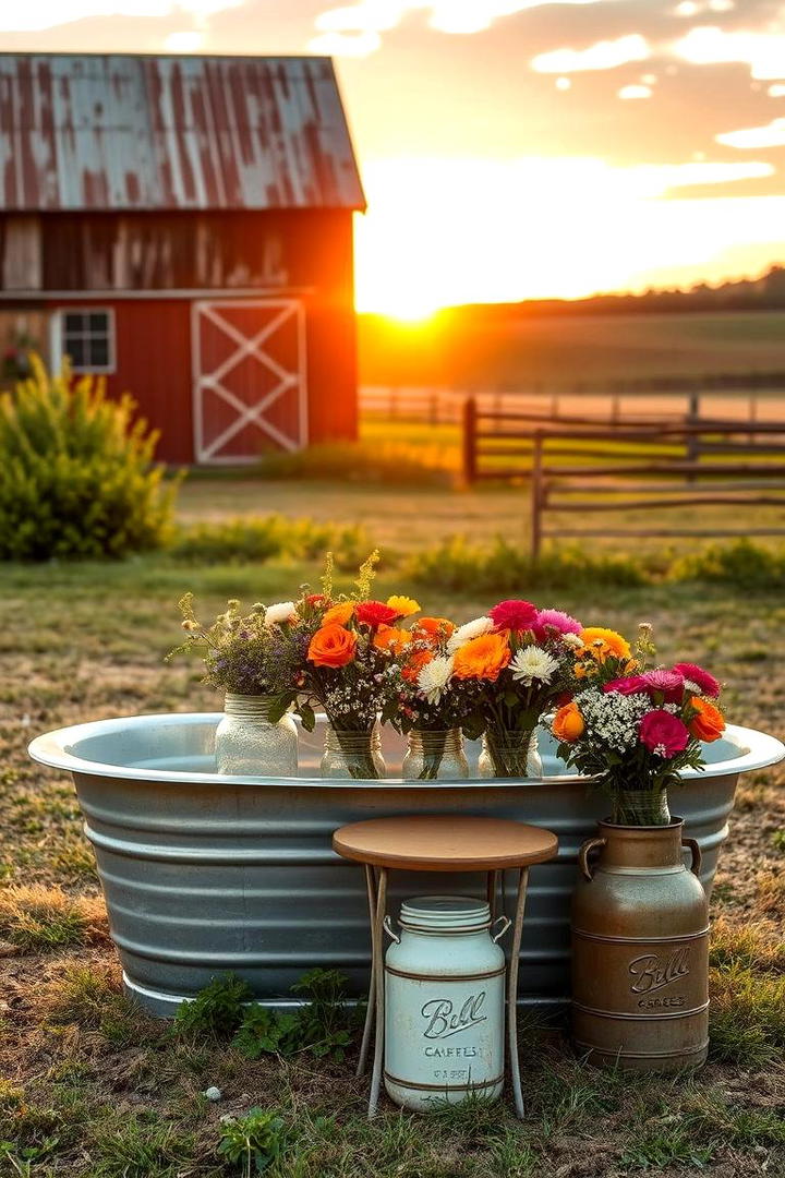 Rustic Farmhouse Retreat - 30 Outdoor Bathtub Ideas