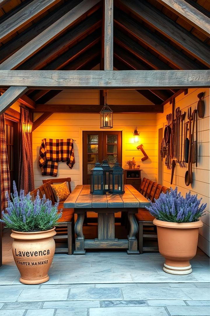 Rustic Farmhouse Veranda - 21 Veranda Ideas