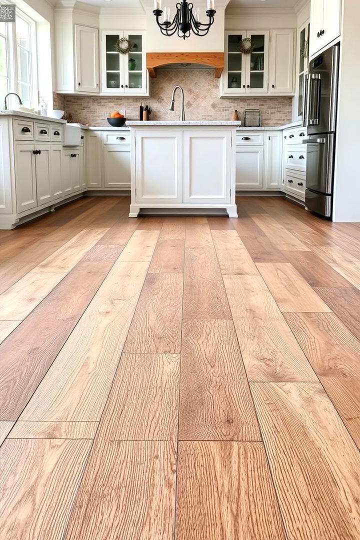 Rustic Flooring Options - 21 Country Kitchen Ideas