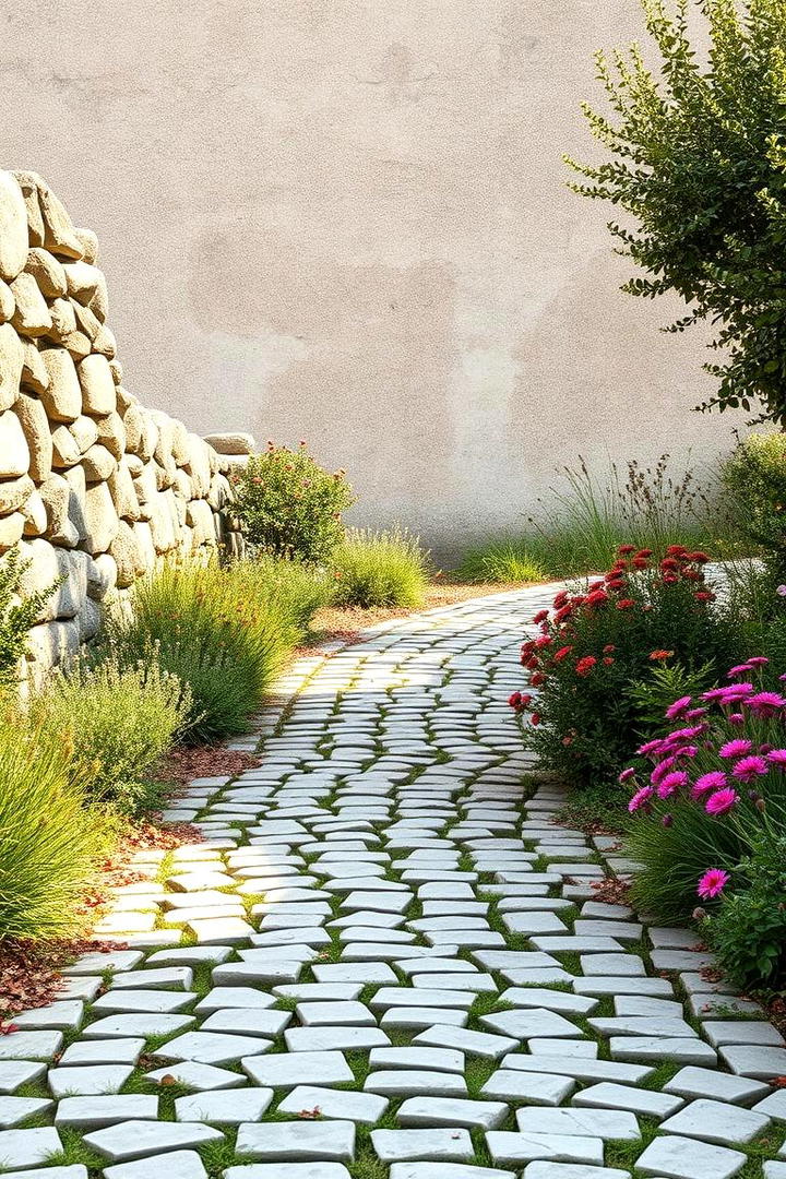 Rustic Garden Pathway Mural - 21 Garden Mural Ideas