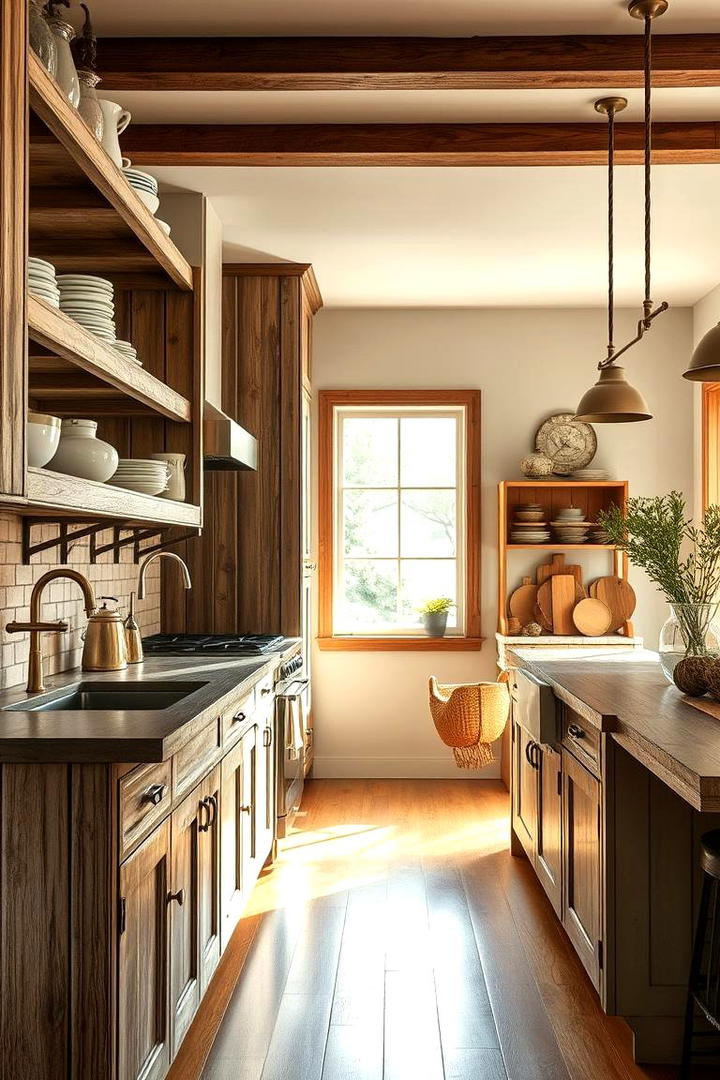 Rustic Kitchen Charm - 21 Farmhouse Decor Ideas