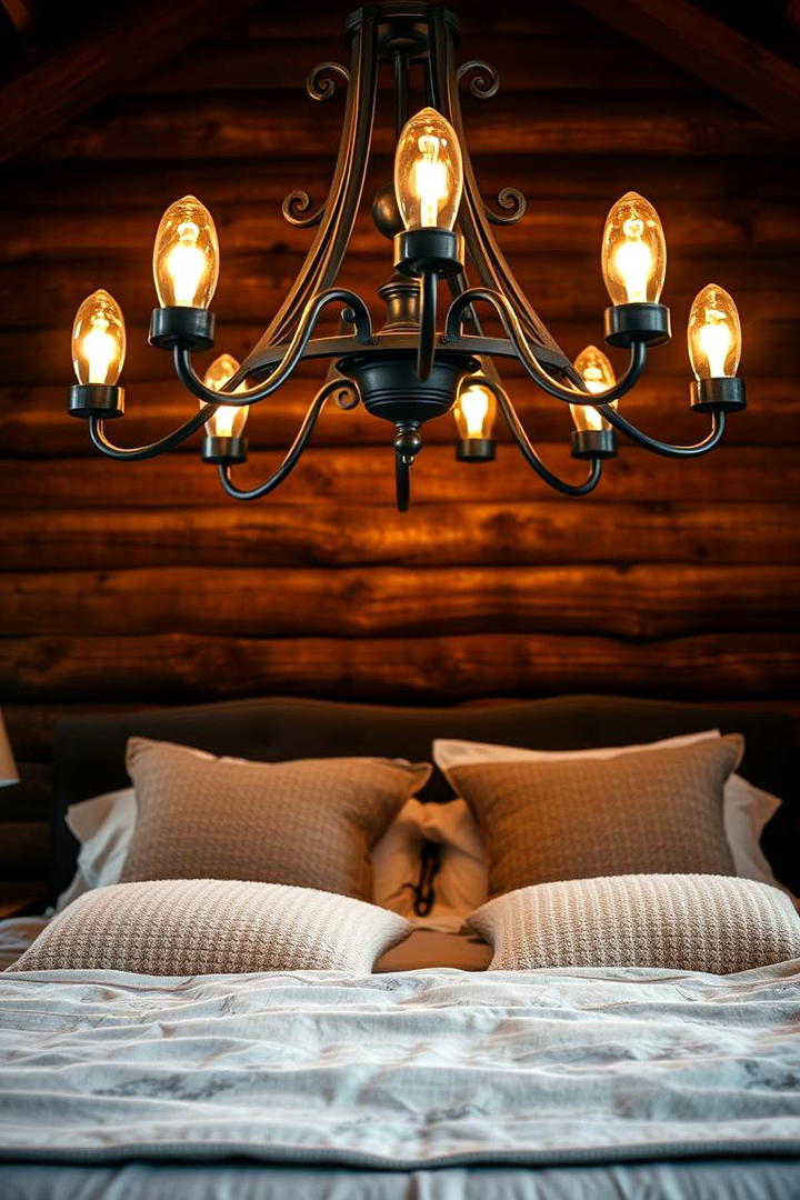 Rustic Lighting Fixtures - 30 Rustic Bedroom Ideas