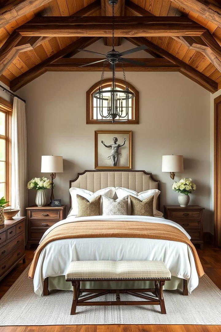 Rustic Luxury Retreat - 21 Farmhouse Bedroom Ideas