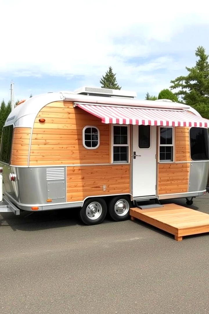 Rustic Mobile Home Conversion - 30 Rustic Tiny House Ideas