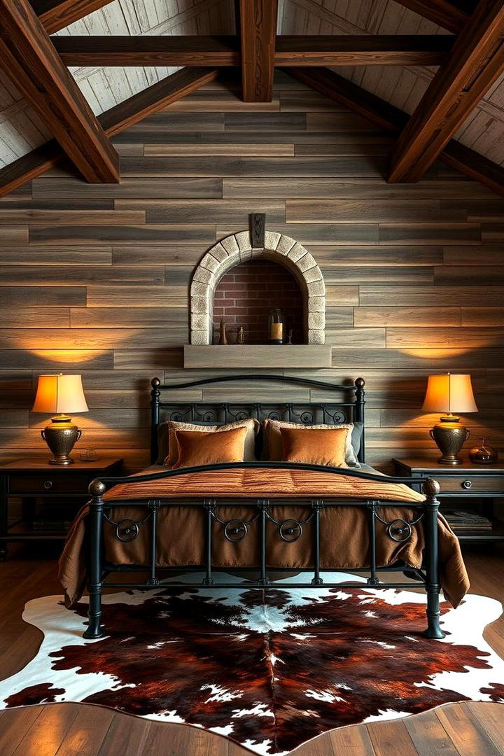 Rustic Noir - 30 Dark Bedroom Ideas