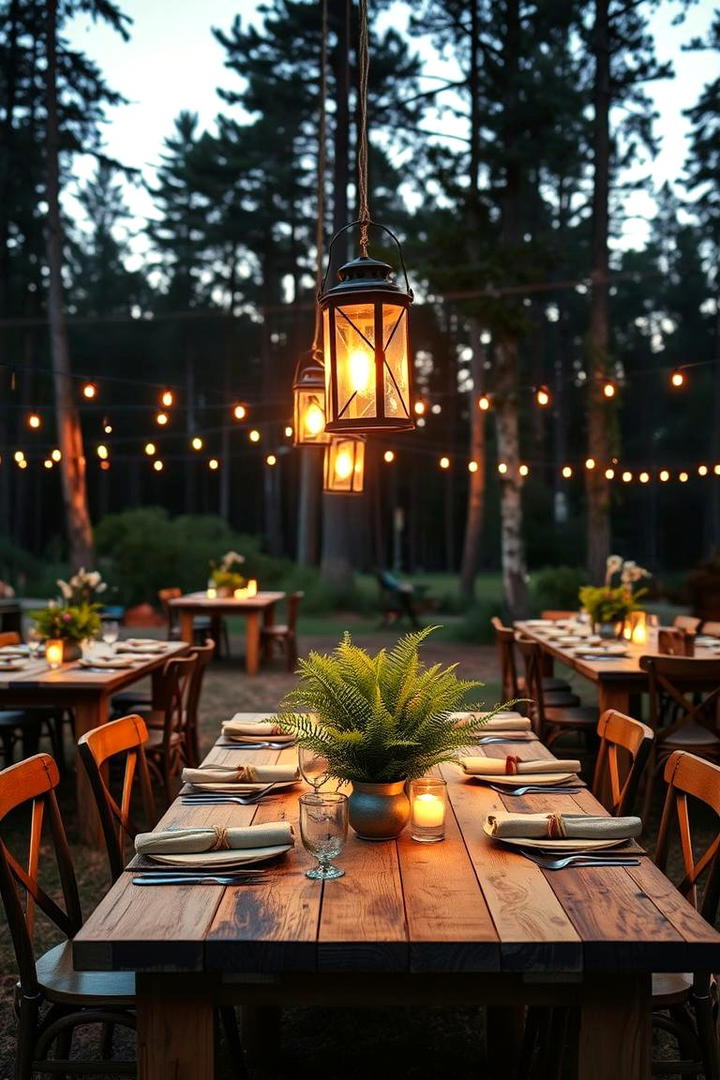 Rustic Outdoor Celebration Wedding Shower - 21 Wedding Shower Ideas