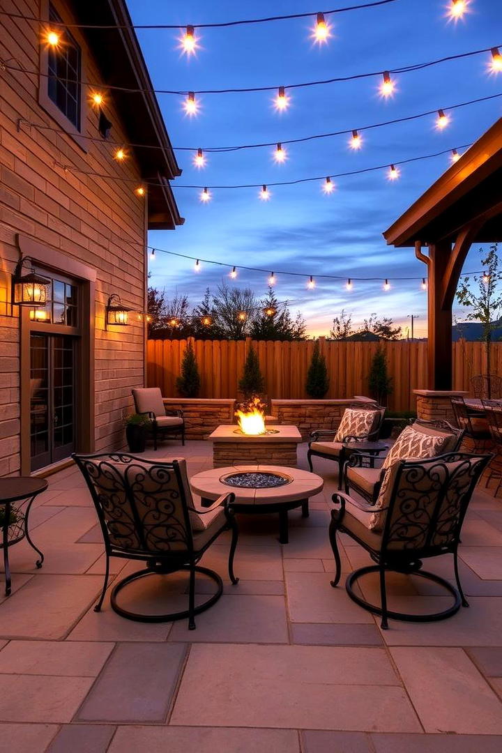 Rustic Outdoor Patio - 30 Grey House With Black Trim