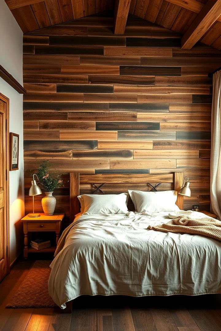 Rustic Reclaimed Wood Charm - 30 Rustic Bedroom Ideas