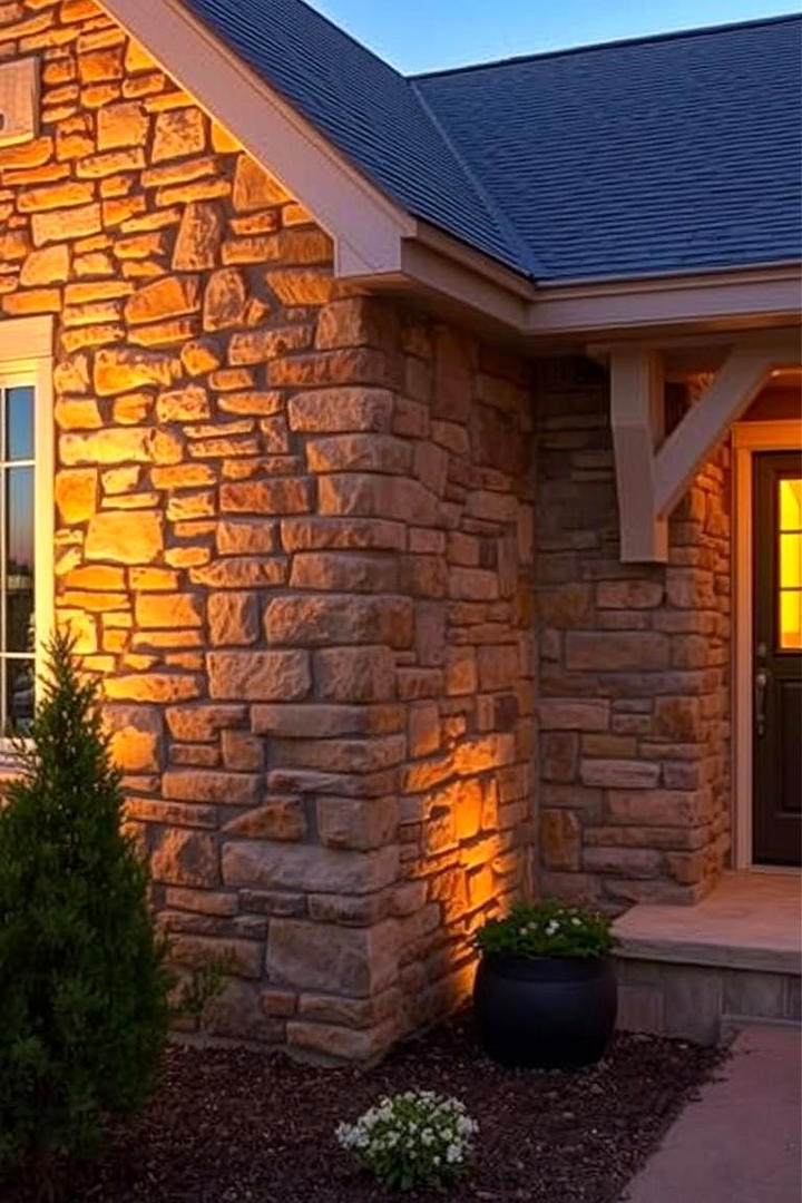 Rustic Stone Ambience - 30 Types of Exterior House Stone