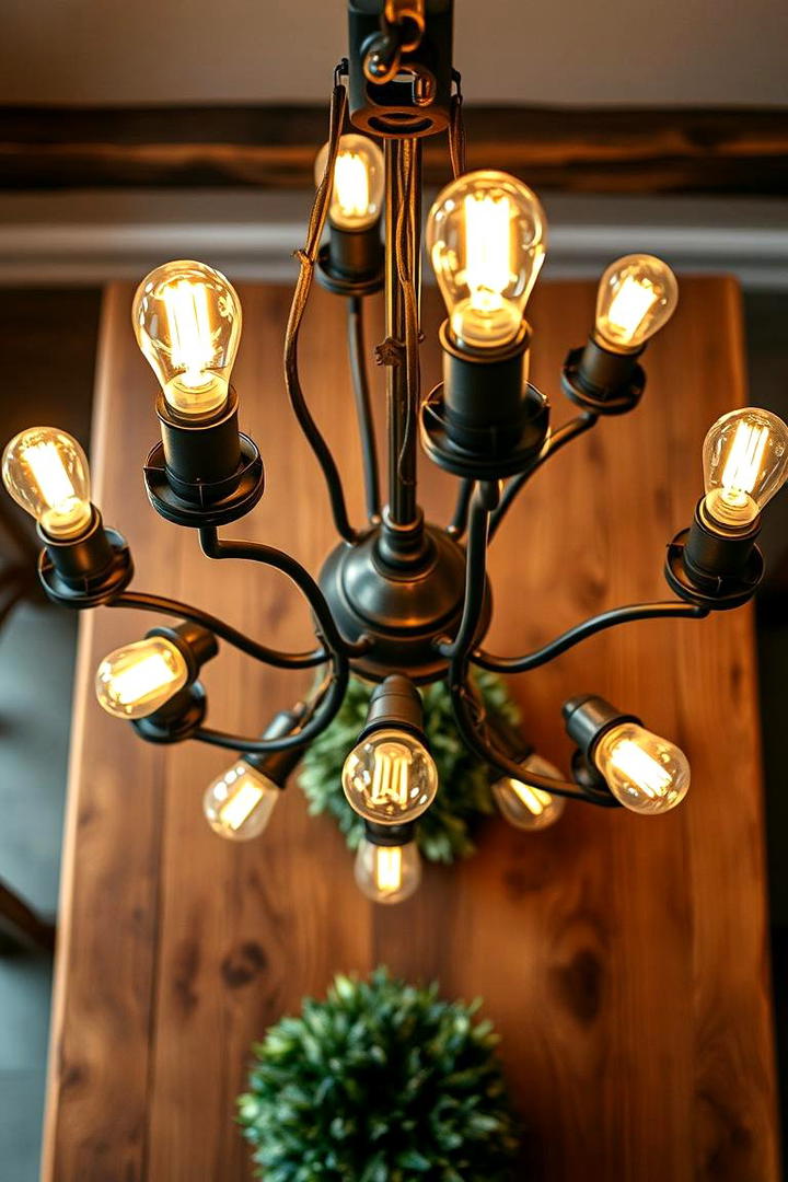 Rustic Vintage Lighting Fixtures - 21 Rustic Decor Ideas