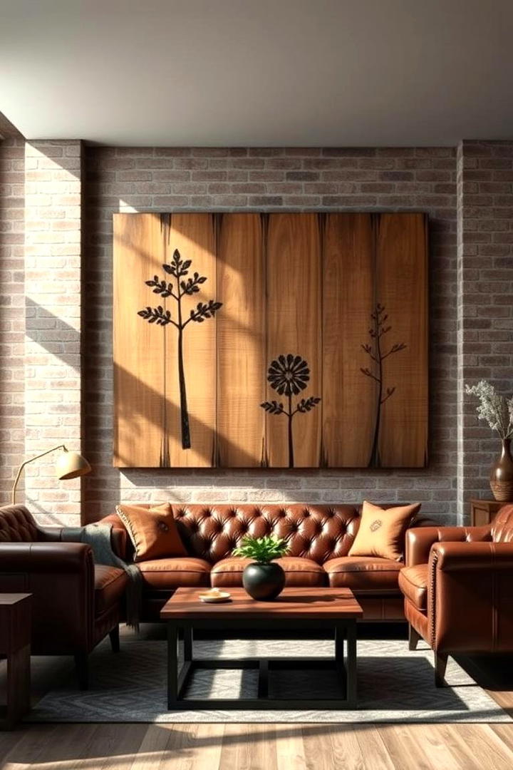 Rustic Wall Art Statements - 21 Rustic Decor Ideas