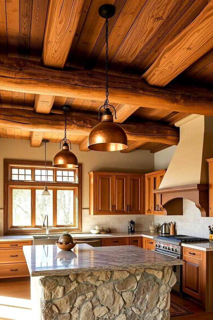 Rustic Wooden Elements - 30 Southwest Interior Design Ideas