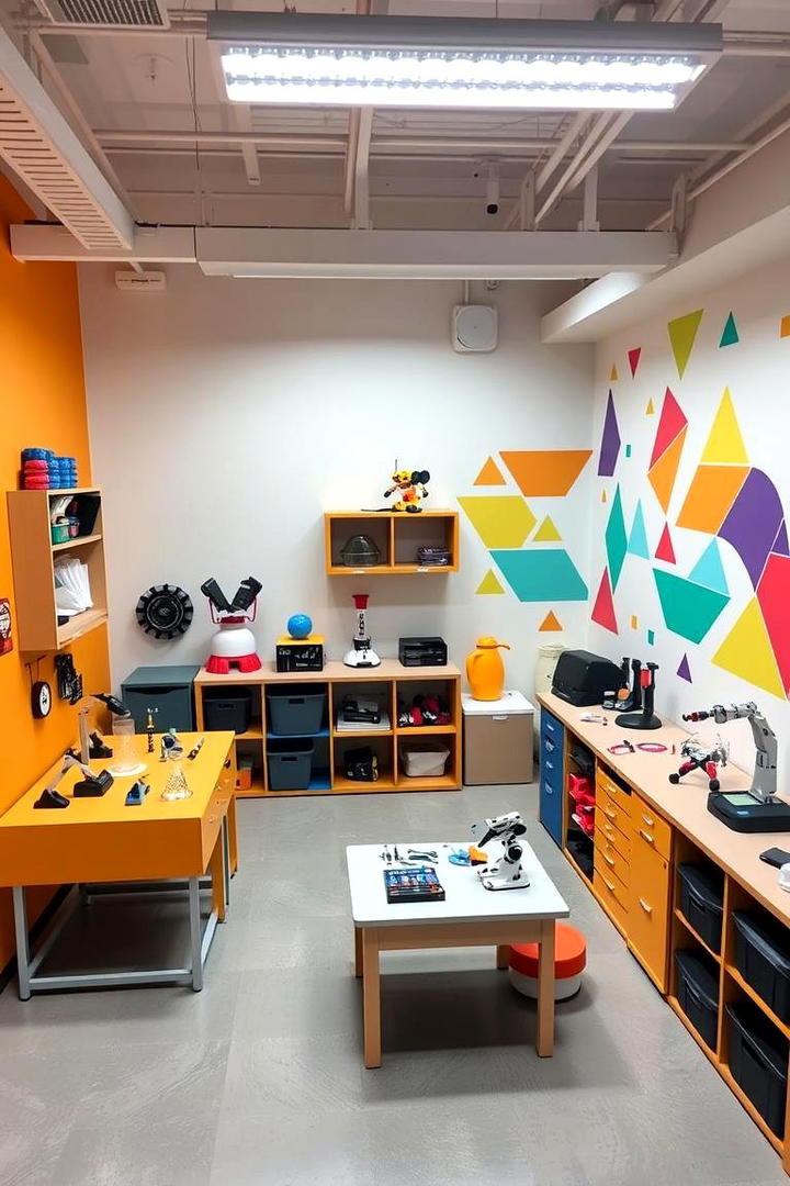 STEM Learning Zone - 21 playroom ideas