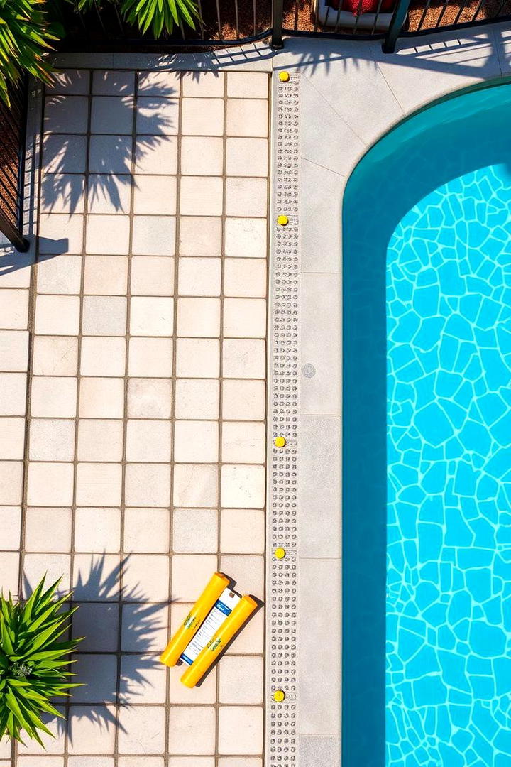 Safety First Design - 30 Concrete Pavers Around Pool Ideas