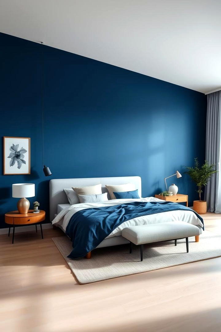 Sapphire Serenity - 21 Accent Wall Colors