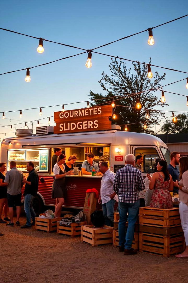 Savory Food Truck Experience - 21 Wedding Food Ideas