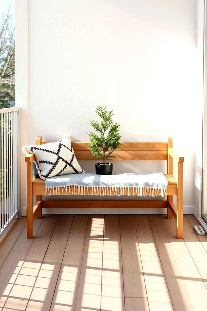 Scandi Style Minimalism - 21 Small Balcony Ideas