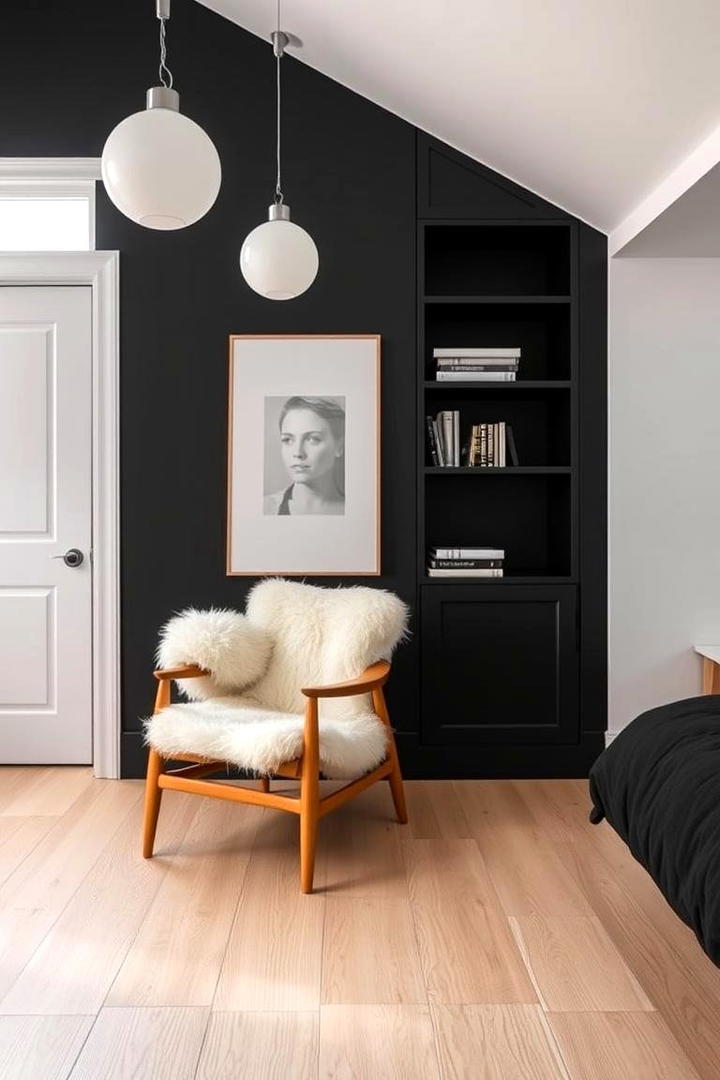 Scandinavian Dark - 30 Dark Bedroom Ideas