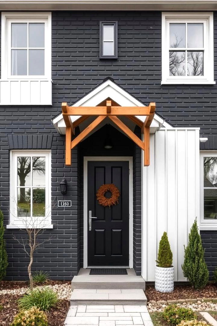 Scandinavian Inspired Black Brick House - 30 Black Brick House Exteriors