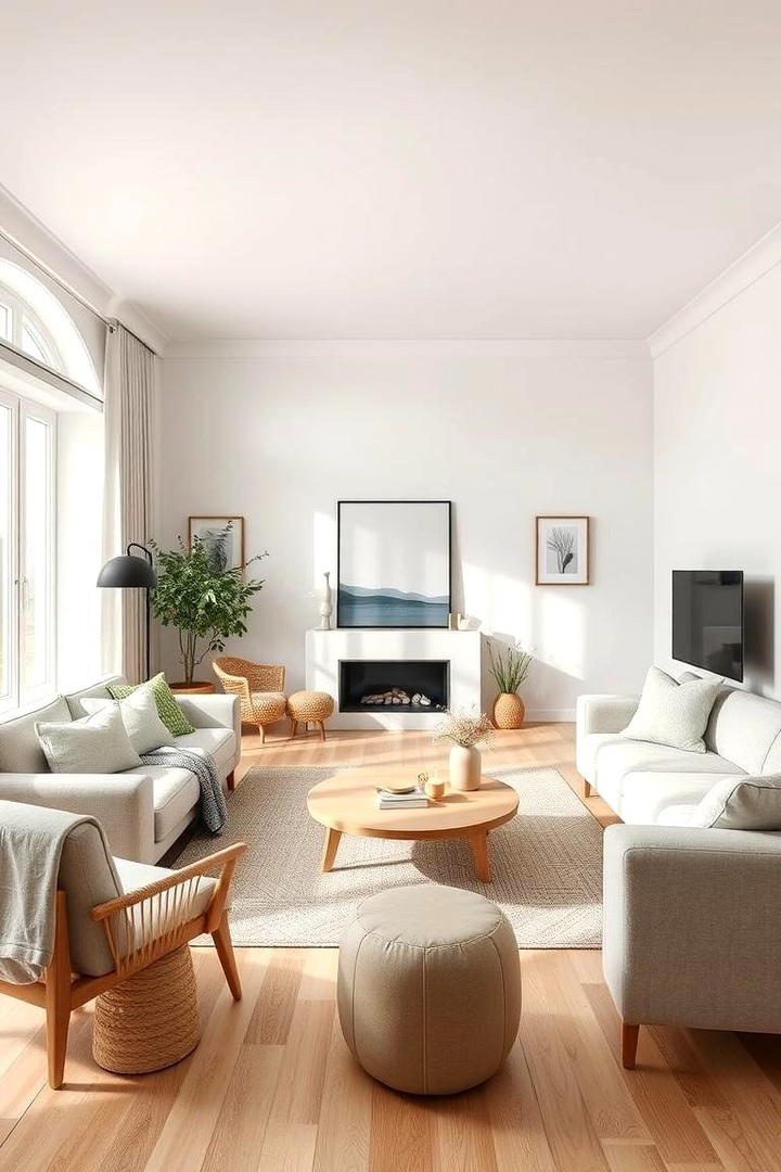 Scandinavian Simplicity - 21 Aesthetic Living Room Ideas