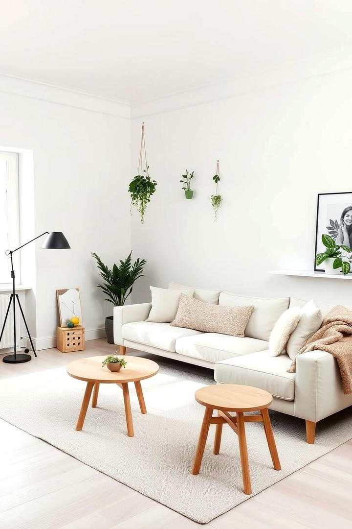 Scandinavian Simplicity - 30 Beige Couch Living Room Ideas