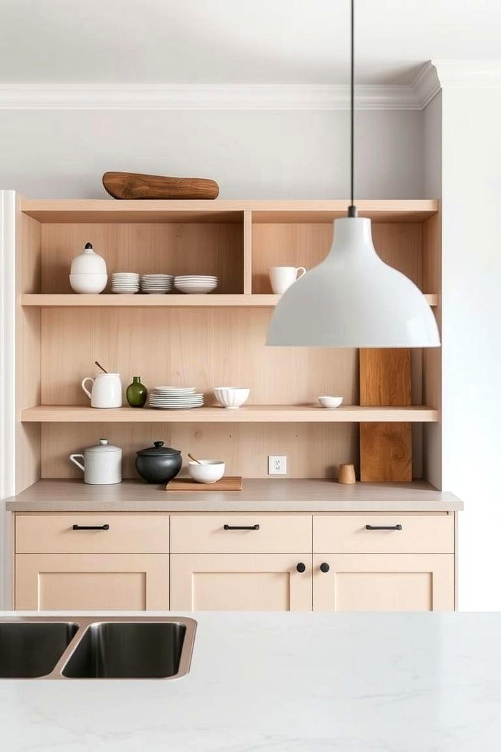 Scandinavian Simplicity - 30 Kitchens Without Upper Cabinets