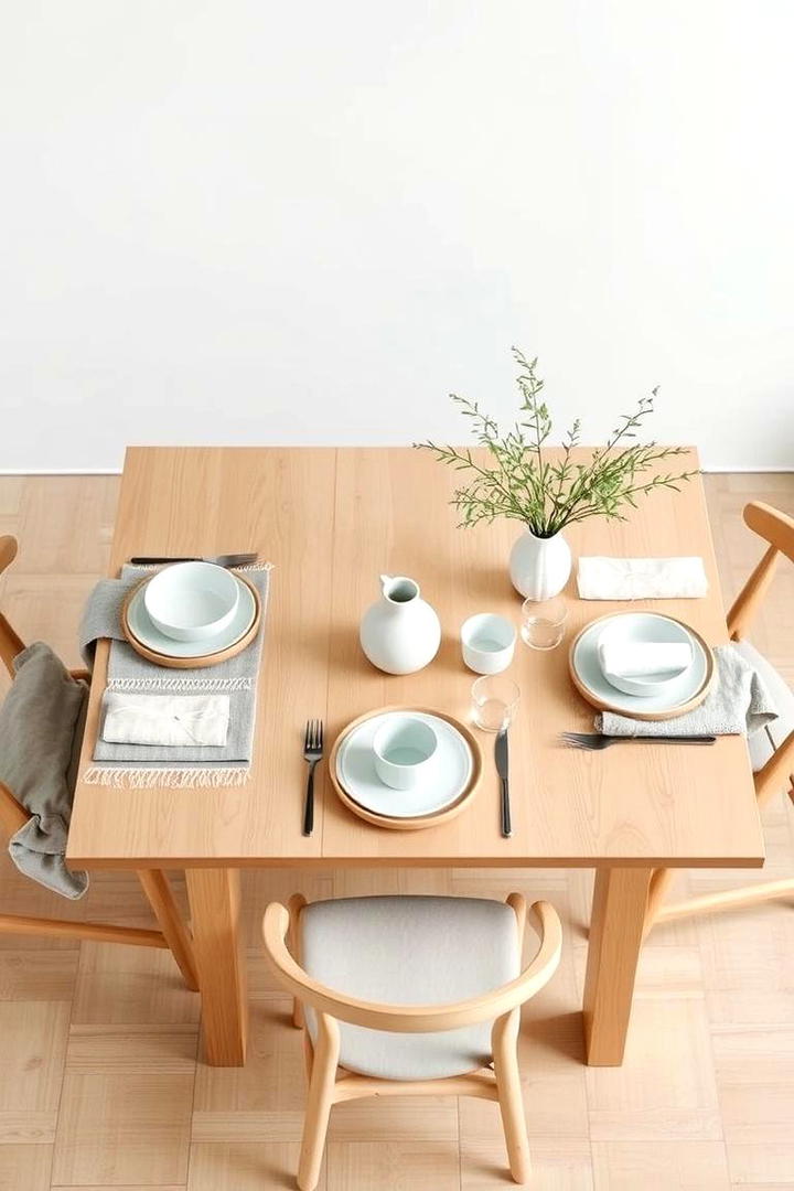 Scandinavian Simplicity - 21 Dining Room Table Decor Ideas