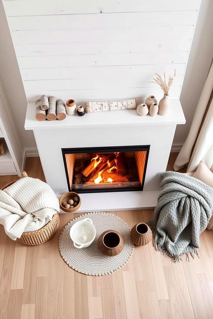 Scandinavian Simplicity Shiplap - 21 Shiplap Fireplace Ideas