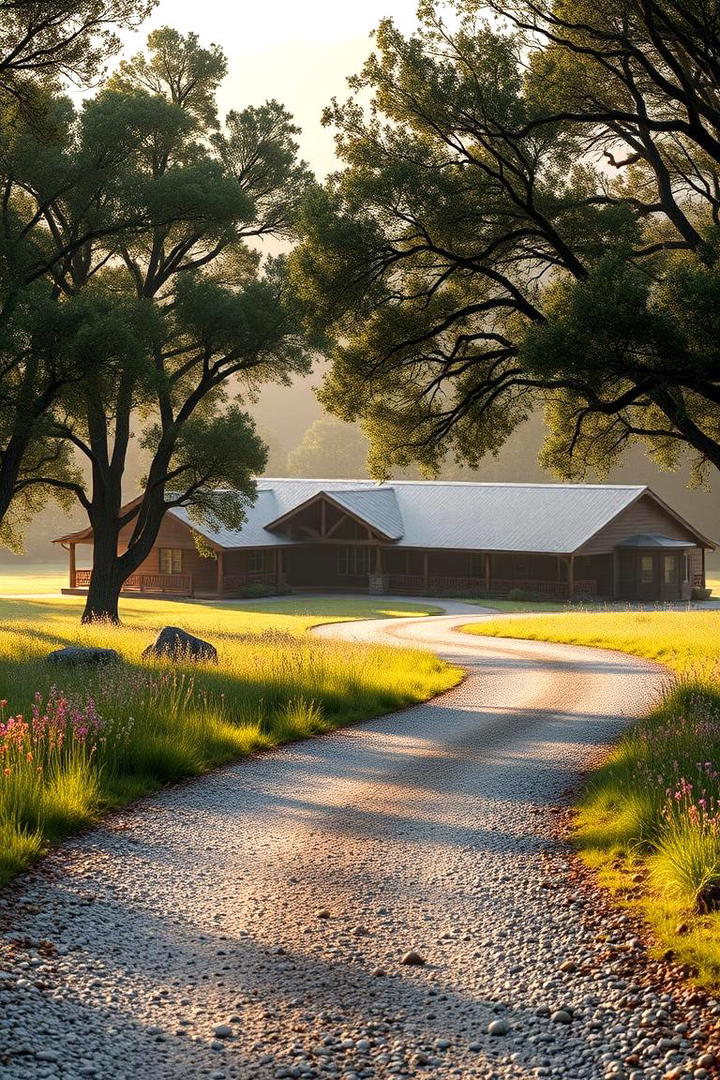 Scenic Landscape Integration - 21 Curb Appeal Inspiration for Ranch Homes