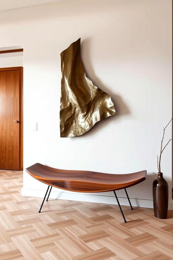 Sculptural Furniture Pieces - 21 Foyer Decor Ideas