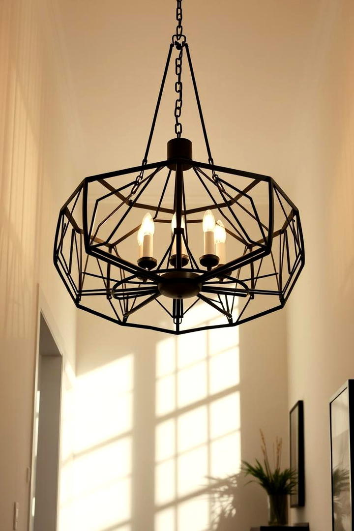 Sculptural Lighting Feature - 21 Entryway Ideas