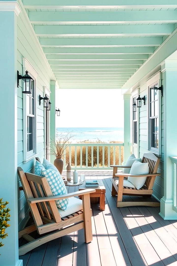 Seafoam Green for a Relaxed Coastal Feel - 17 Porch Paint Colors