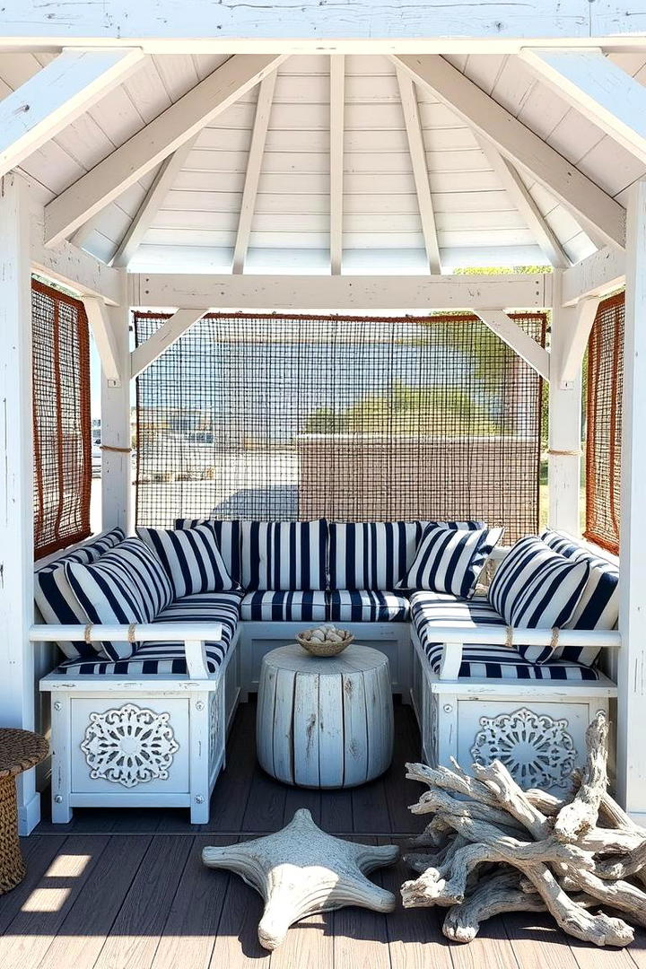 Seaside Breeze Gazebo - 21 patio with a gazebo ideas