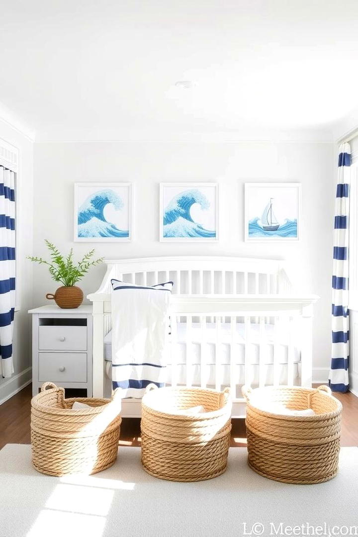 Seaside Serenity - 30 Ocean-themed Nursery Ideas