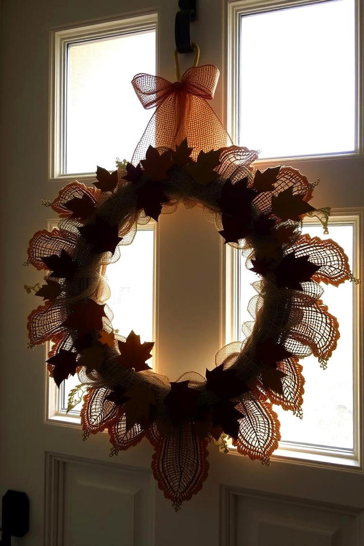 Seasonal Door Hangings - 21 Fall Porch Decor Ideas