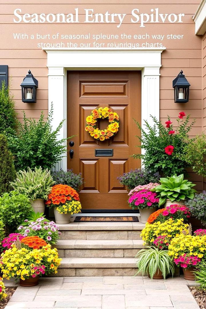 Seasonal Entry Splendor - 21 Front Door Plants