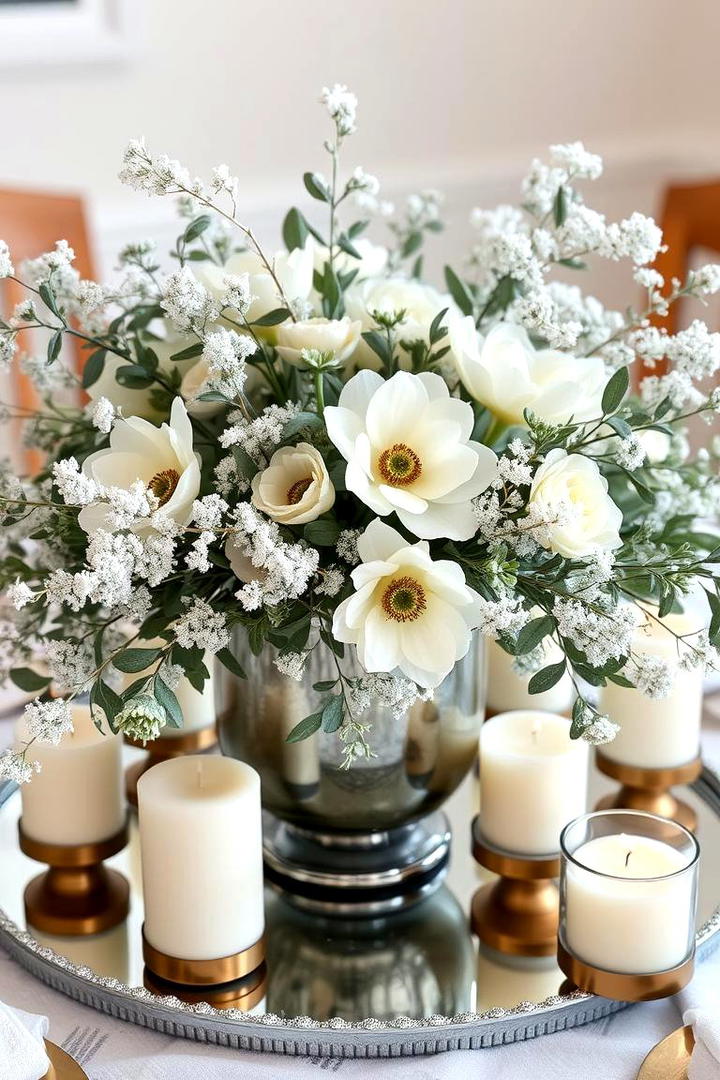 Seasonal Floral Arrangements - 21 Winter Wedding Ideas