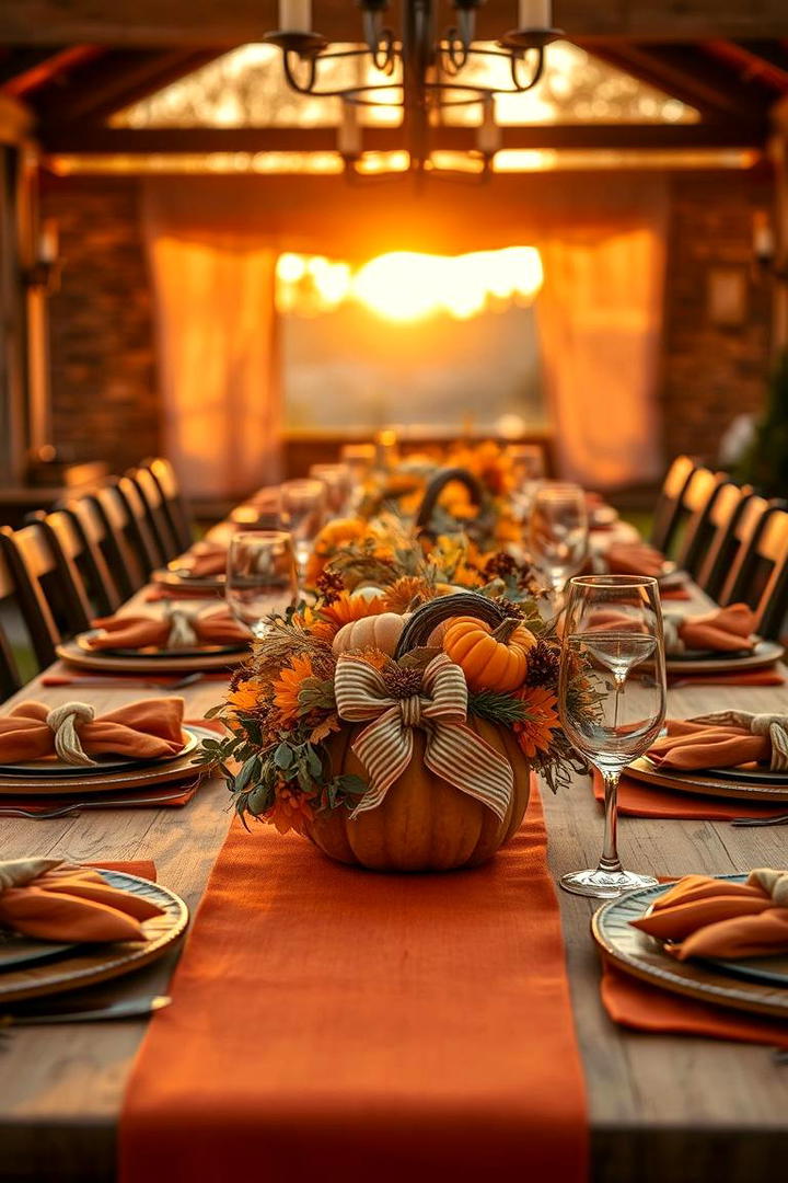 Seasonal Harvest Festivity - 21 Tablescape Ideas