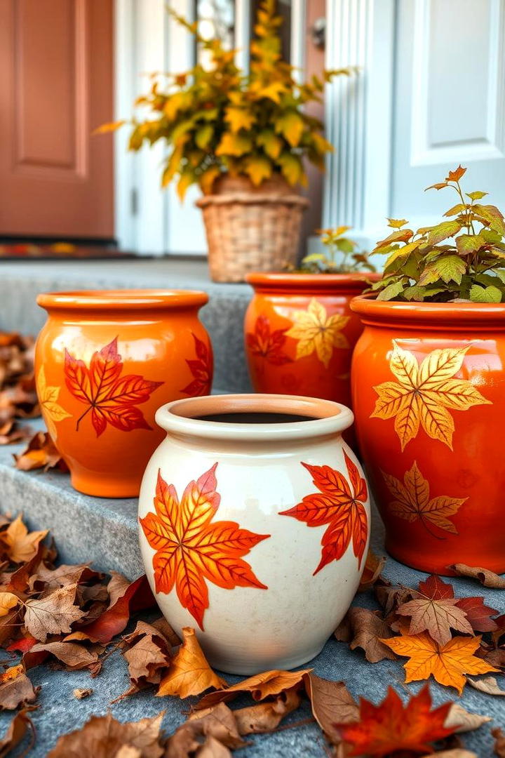 Seasonal Sensation Splash - 21 Painted Pot Ideas