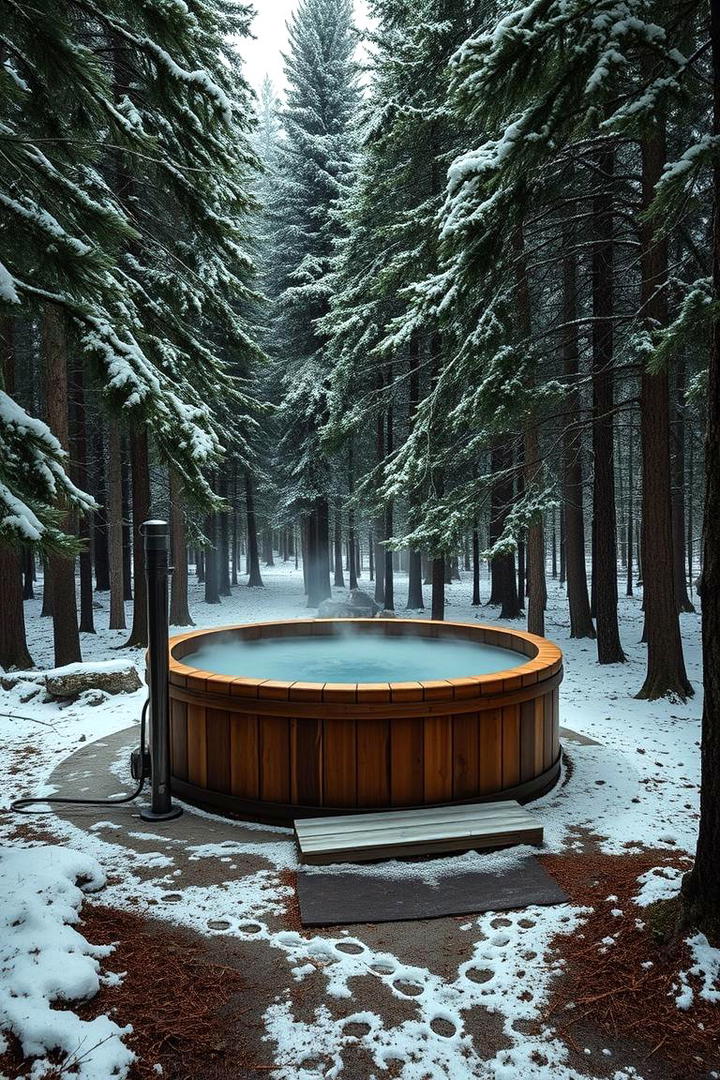 Secluded Forest Sanctuary - 30 Outdoor Bathtub Ideas